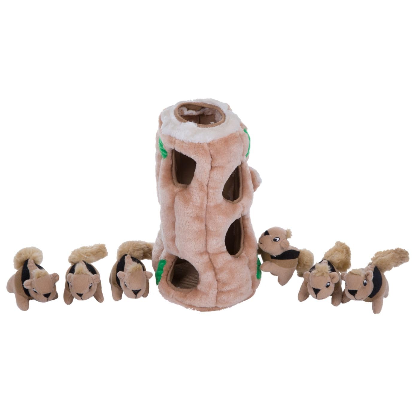 Outward Hound Hide A Squirrel Plush Dog Toy Puzzle, XL