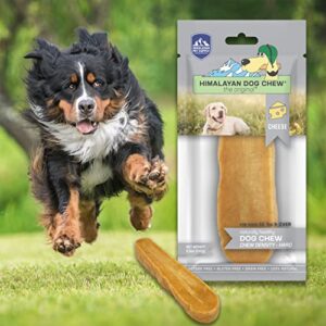 Himalayan Pet Supply Cheese Chews|Long Lasting, Stain Free, Protein Rich, Low Odor|100% Natural, Healthy & Safe|No Lactose, Gluten Or Grains|for Dogs 55 Lbs&Brown,X-Large(521015),5.3 Ounce (Pack of 1)