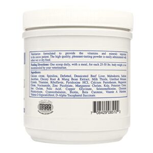 Rx Vitamins Essentials for Dogs - Vitamin & Mineral Multivitamin - Supports Immune System Digestive Health & Bone Health - Powder 8 oz/226.80g