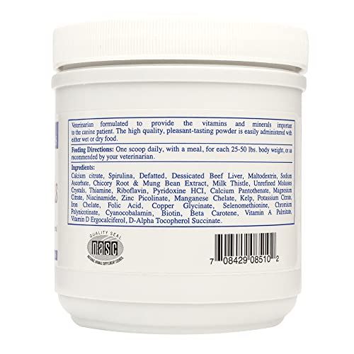 Rx Vitamins Essentials for Dogs - Vitamin & Mineral Multivitamin - Supports Immune System Digestive Health & Bone Health - Powder 8 oz/226.80g