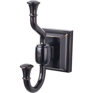 top knobs stk2tb stratton towel hook in tuscan bronze