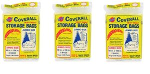 warp's storage bags banana bags, jumbo 60 x 108 in., 6 ct (3/2s)