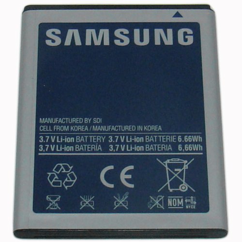 OEM Samsung Standard Battery for Samsung Stratosphere SCH-i405 EB505165YZ - Non-Retail Packaging - Blue