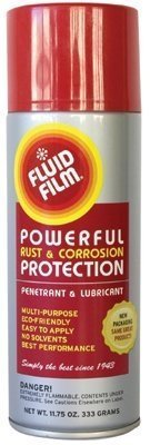 Eureka Chemical AS11 Fluid Film Clear Straw MIL-C-16173, ASTM Preventive Lubricant, 11.75 ozAerosol Can (Pack of 12)