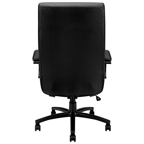 HON Validate Big and Tall Executive Chair - Leather Computer Chair for Office Desk, Black (HVL685)