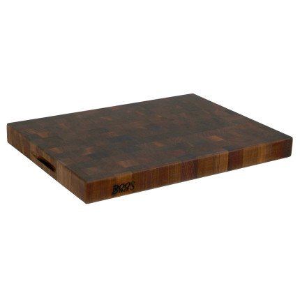 John Boos Walnut End Grain Cutting Board 24 x 18 x 2.25-inch