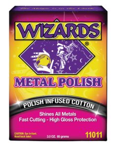 wizards metal polish (metal polish cloth)