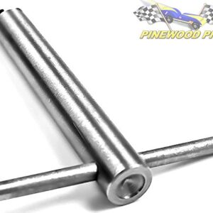 Pinewood Pro PRO Derby Car Axle Puller and Inserter Tool - Two Tools in One! for Removing Pinewood Derby axles from BSA Wheels