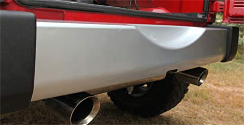 Omix | 12040.09 | Bumper Applique, Rear, Silver | OE Reference: 1ML22WS2AA | Fits 2007-2018 Jeep Wrangler JK