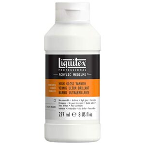 liquitex professional high gloss varnish, 237ml (8-oz)