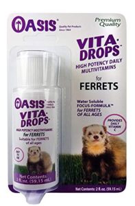 oasis #80059 ferret vita-drop vitamins, 2-ounce