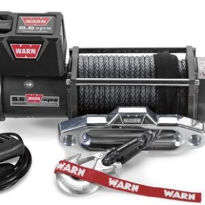 WARN 87310 Electric 12V 9.5xp-s Series Winch with Synthetic Rope: 3/8" Diameter x 100' Length, 4.75 Ton (9,500 lb) Pulling Capacity