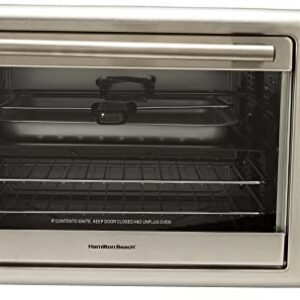 Hamilton Beach Countertop Oven, Large, Silver (31103)