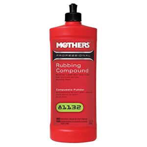 mothers 81132 professional rubbing compound - 32 oz.