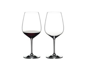 riedel heart to heart cabernet sauvignon glasses, set of 2, clear, 28-1/4-oz -