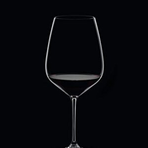 Riedel Heart to Heart Cabernet Sauvignon Glasses, Set of 2, Clear, 28-1/4-Oz -