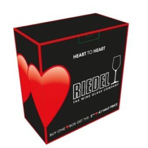 Riedel Heart to Heart Cabernet Sauvignon Glasses, Set of 2, Clear, 28-1/4-Oz -