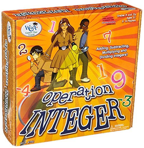 Learning ADVANTAGE-4730 WCA Game - Operation Integer - Grades 6 to 8