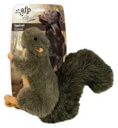 all for paws classic squirrel pet toys, small