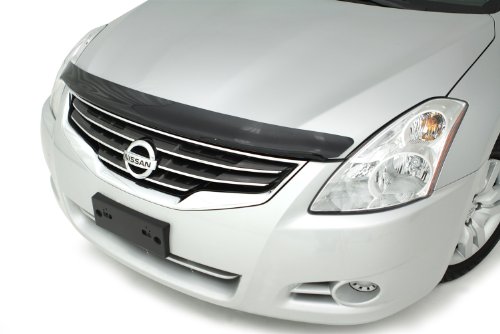 Auto Ventshade [AVS] Carflector Hood Shield | 2010 - 2012 Nissan Altima, Medium Profile - Smoke, 1 pc. | 20733