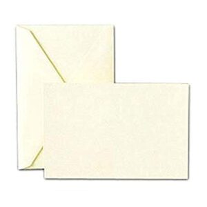 crane & co. ecru correspondence cards & envelopes (cc3116)