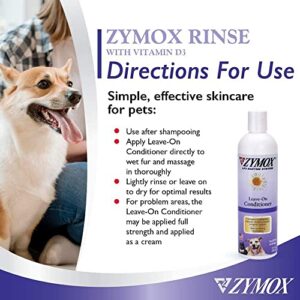 ZYMOX Leave-in Conditioner with Vitamin D3 for Cats & Dogs, 12oz