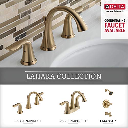 Delta Faucet 73835-CZ Lahara Wall Mounted Towel Hook in Champagne Bronze, Bath Accessories