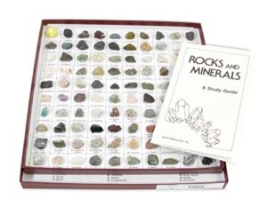 american educational the u.s. mounted rocks and minerals collection (pack of 100)
