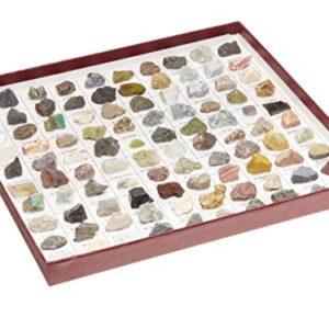 American Educational The U.S. Mounted Rocks and Minerals Collection (Pack of 100)