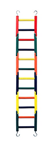 Prevue Pet Products 1140L Carpenter Creations Multi-Color Jointed Wood Ladder, 24"