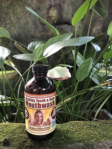 Gum Disease Help, Gum Recession Help -Organic MOUTHWASH -– 100% Pure & Healthy - Organic/nonGMO - Tooth Pain, Sensitivity, Bad Breath, Plaque, Lichen planus.