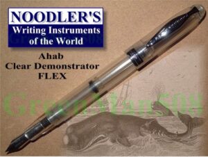 luxury brands noodlers ahab fountain pen demo (15021)