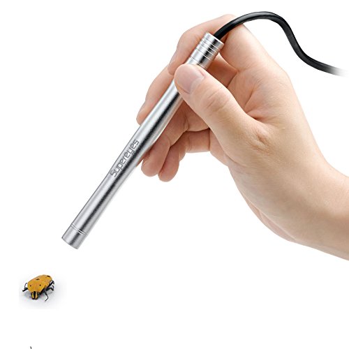 Supereyes B005 1~200X Handheld USB Digital Microscope Endoscope Loupe Otoscope Magnifier with 11mm Tube Diameter Tripod LED