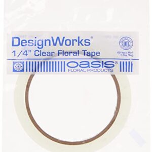 Oasis Clear Floral Tape - 1/4w 60 yrd. Roll by Smithers Oasis