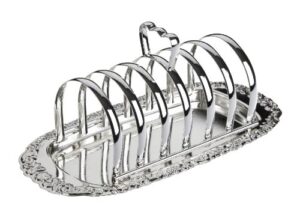 queen anne serving toast tray