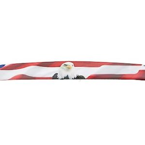 Stampede | Vigilante Hood Protector - High Profile / American Flag w/Eagle| 2007-2018 Jeep Wrangler (JK, Includes Unlimited) | 2911-30