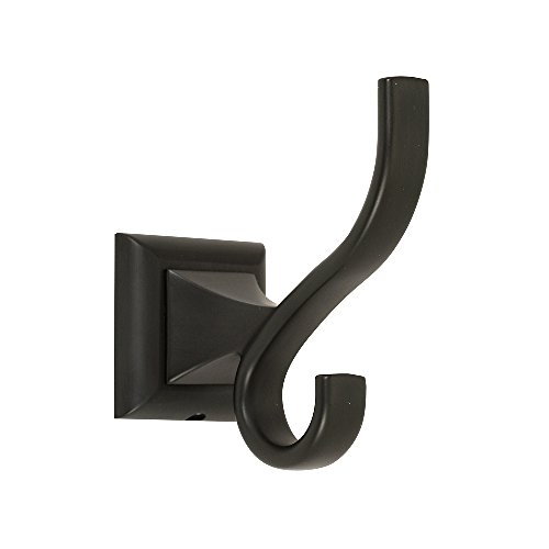 Alno A7499-BRZ Manhattan Modern Robe Hooks, Bronze