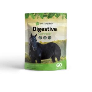 silver lining herbs 30 digestive support - supports a horse's healthy digestive system - natural herbs for normal equine digestive function - horse health supplement - 1 pound bag