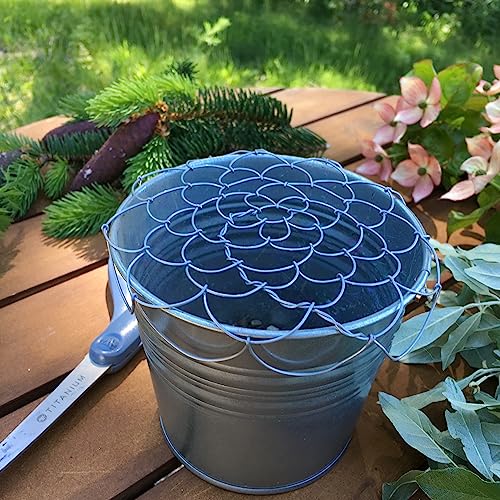 Easy Arranger 3 Pack Wire Flower Arranging Tool- Flower Frog, Reusable, Bendable Flower Grid