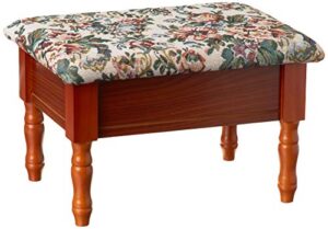 frenchi furniture foot stool, oak