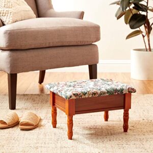 Frenchi Furniture Foot Stool, Oak