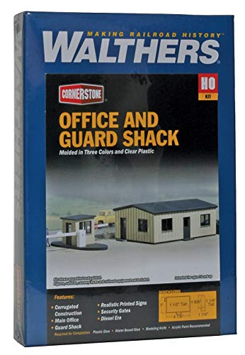 Walthers Cornerstone Office and Guard Shack