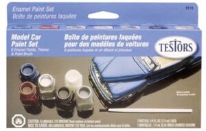 testors model car enamel paint set