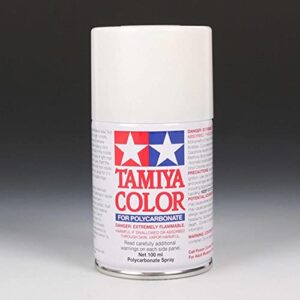 tamiya polycarbonate ps-57 pearl white spray 100ml tam86057 lacquer primers & paints
