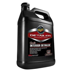 Meguiar's Quik Interior Detailer – 1 Gallon Container, 128 Fl Oz (Pack of 1)