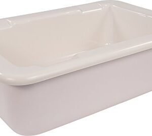 Carlisle FoodService Products CM104902 Coldmaster 6" Deep Insulated Food Pan with Organizer, Full-Size, White