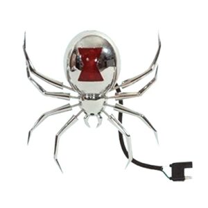 hitch critters animated ball hitch cover and brake light -black widow