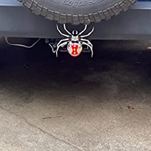Hitch Critters Animated Ball Hitch Cover and Brake Light -Black Widow