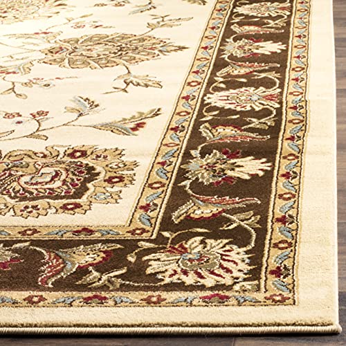 SAFAVIEH Lyndhurst Collection Accent Rug - 3'3" x 5'3", Red & Ivory, Traditional Oriental Design, Non-Shedding & Easy Care, Ideal for High Traffic Areas in Entryway, Living Room, Bedroom (LNH555-4012)