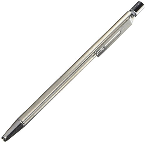 PILOT Birdy Stainless Steel Body Mini Ballpoint Pen, 0.7 mm, Black Ink (BS-40S-S)